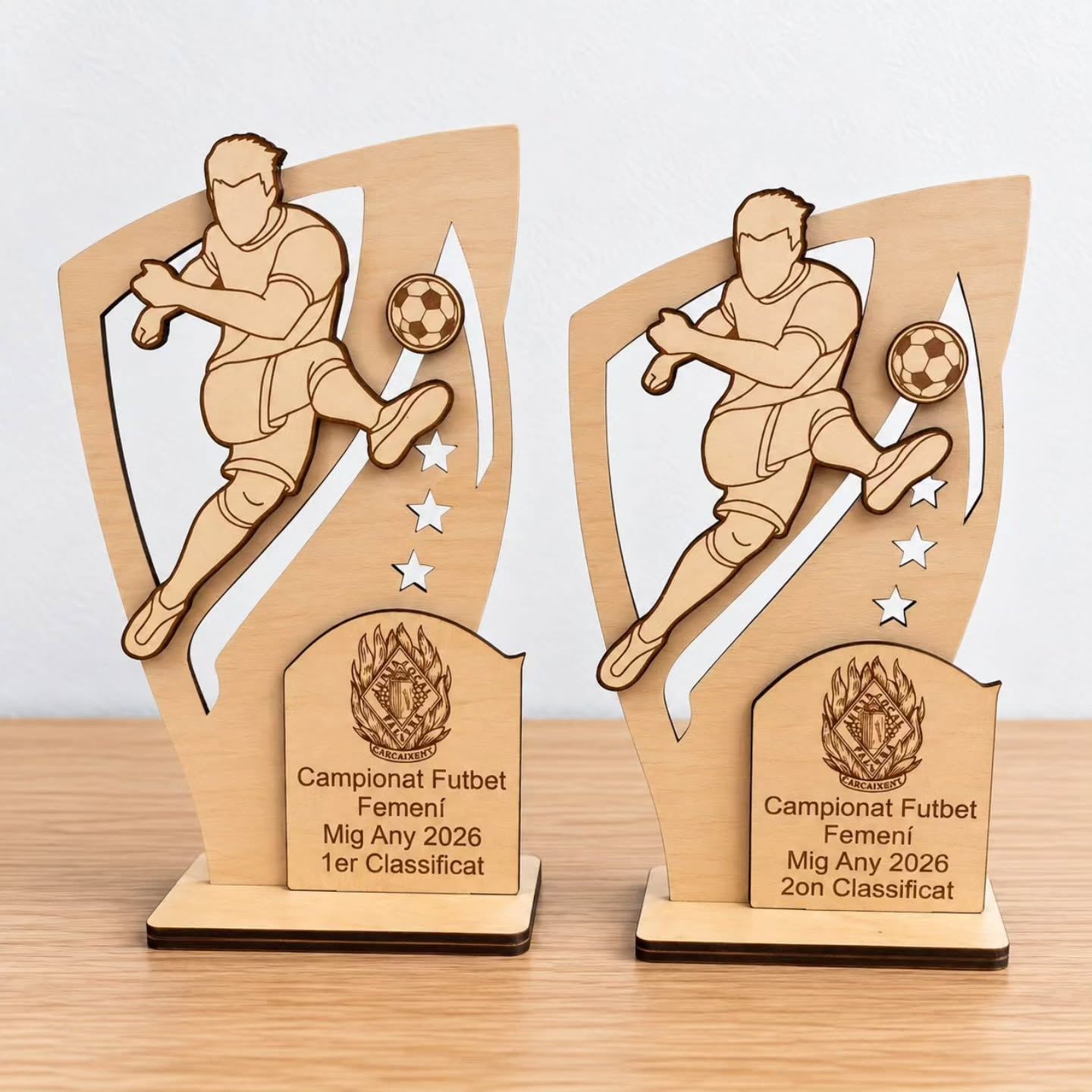 Trofeos de futbet del Mig Any Faller