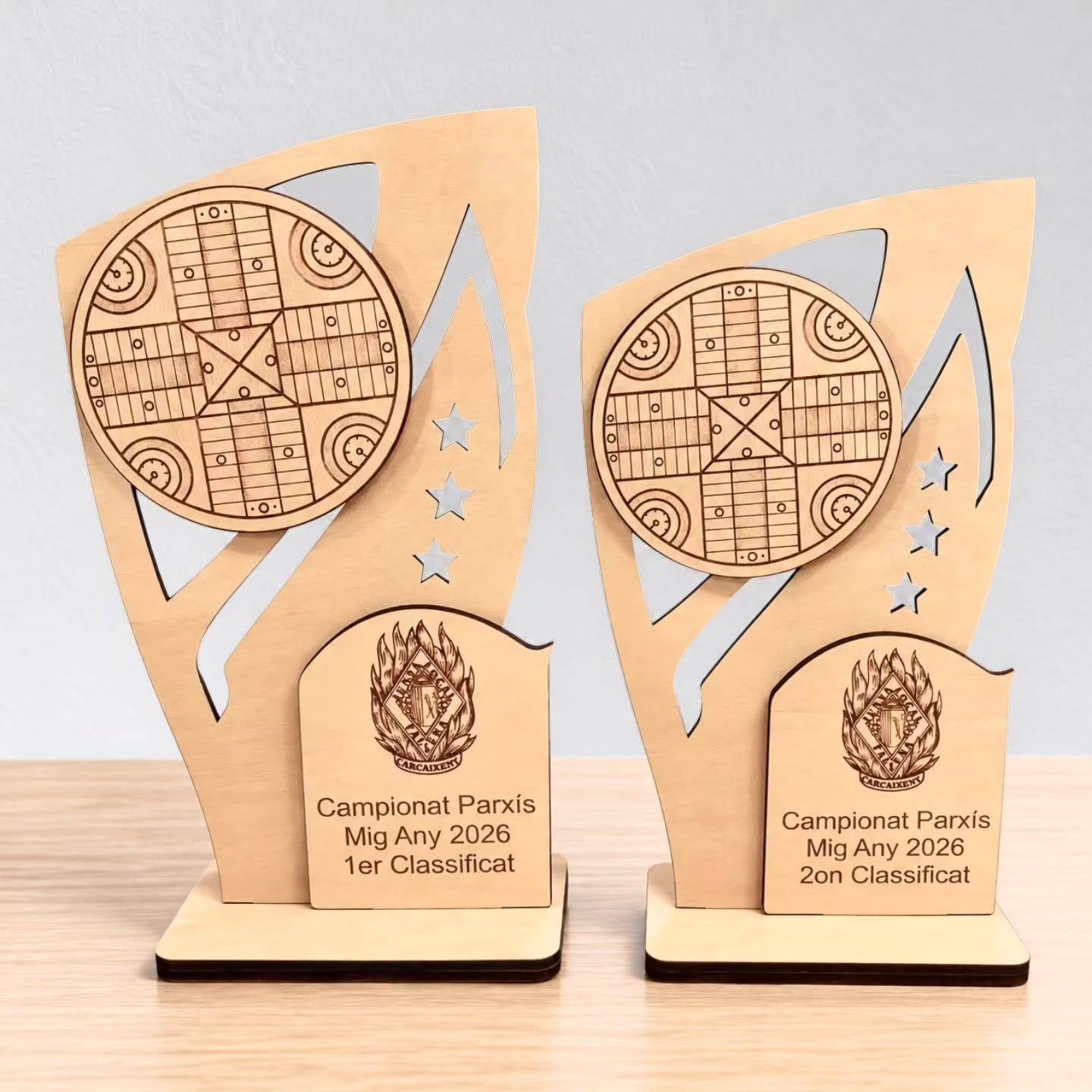 Trofeos de parxís del Mig Any Faller